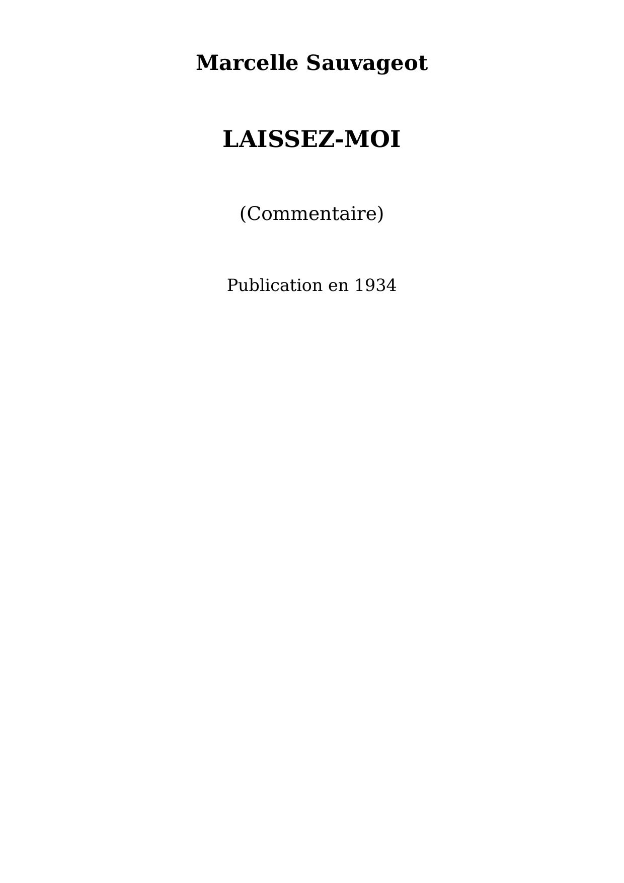 LAISSEZ-MOI