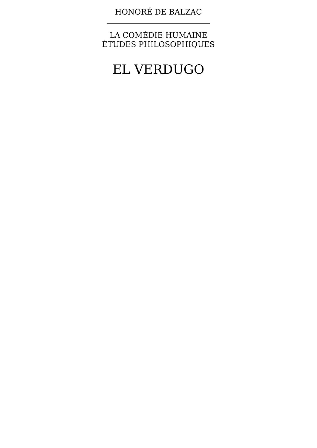 El verdugo