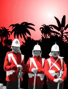 Trois troupiers (Titre original « Soldiers Three : Soldiers Three »)