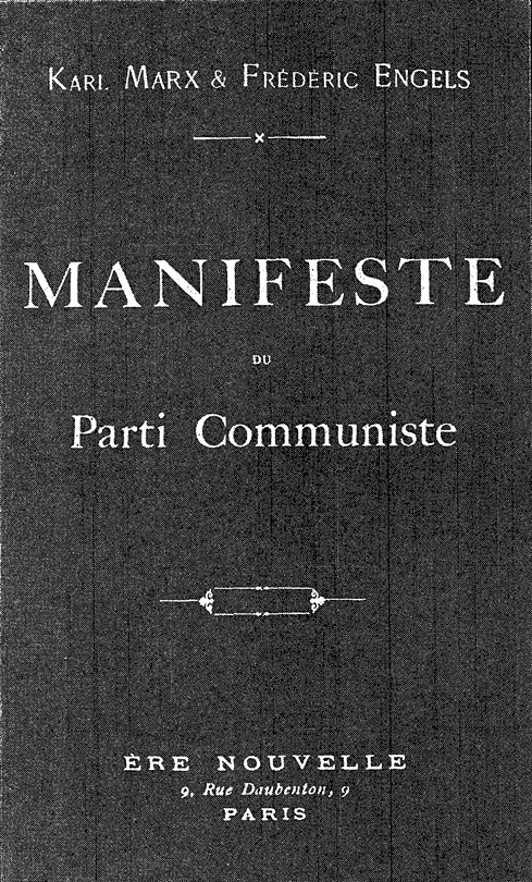 Manifeste du Parti Communiste