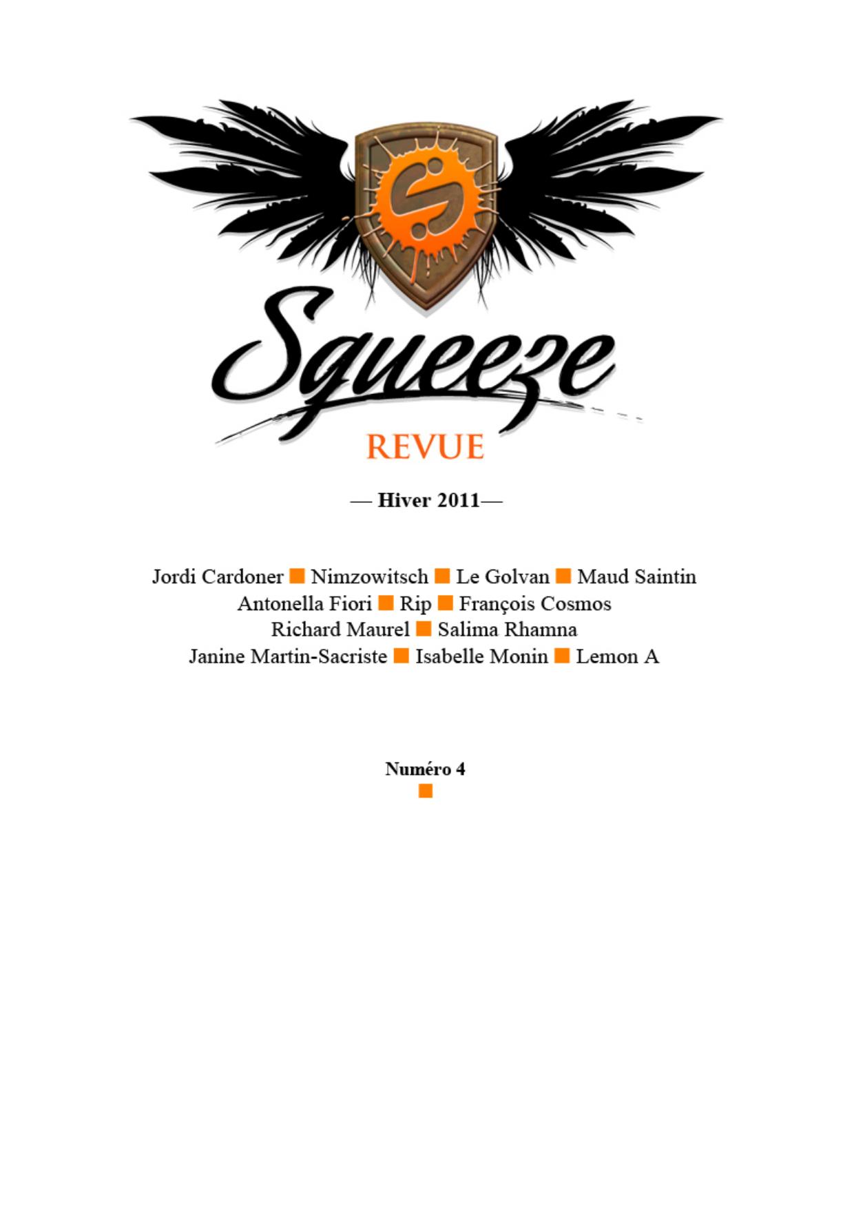 Revue Squeeze n°4