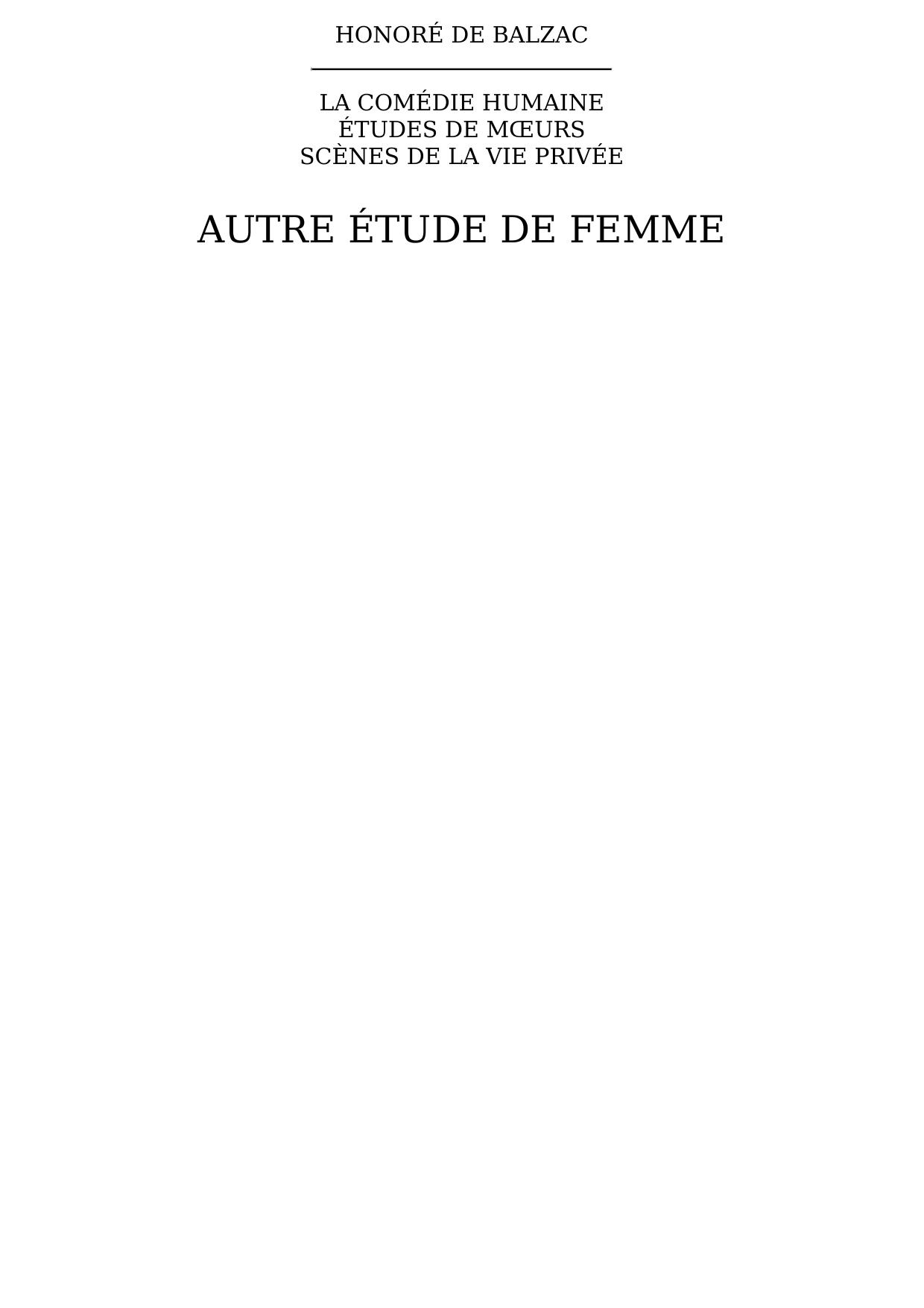 Autre étude de femme