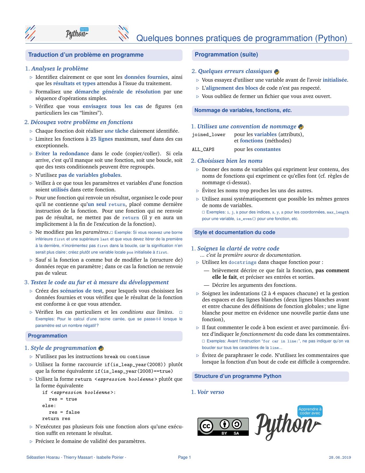BonnesPratiquesPython