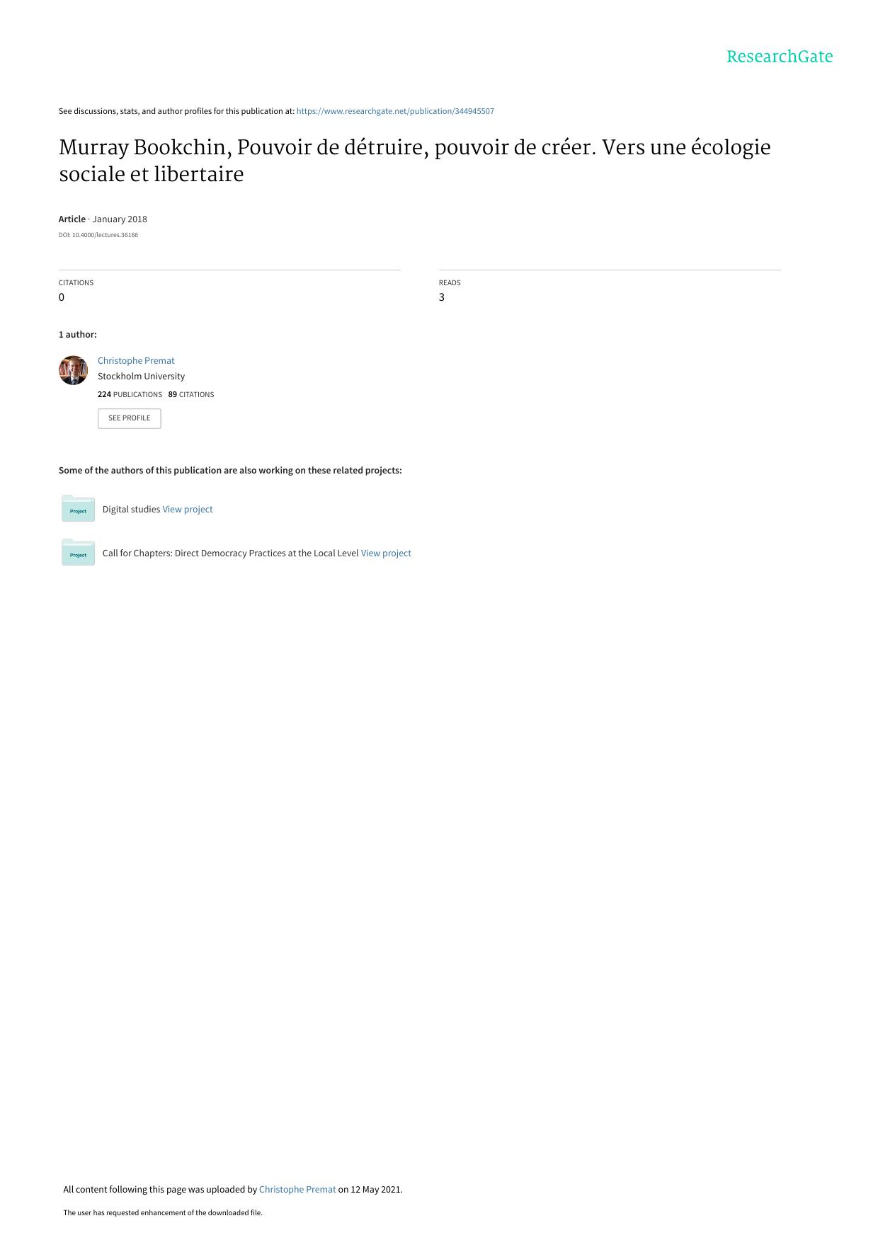 Lectures , Les comptes rendus