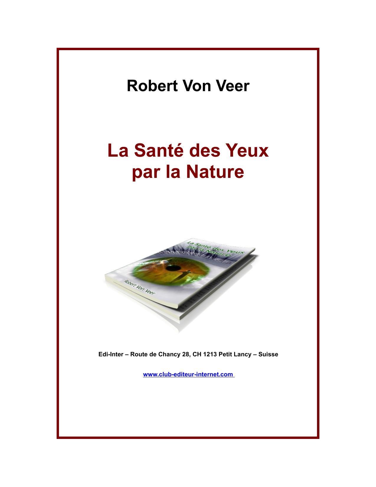 La Santé des Yeux par la Nature