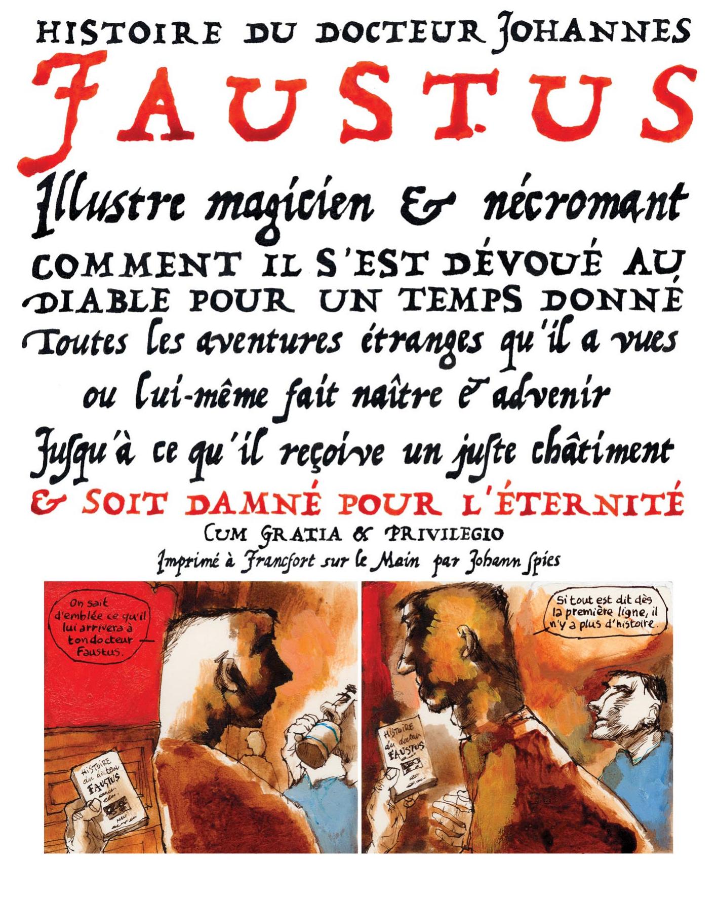 Histoire du Dr Johannes Faust BD