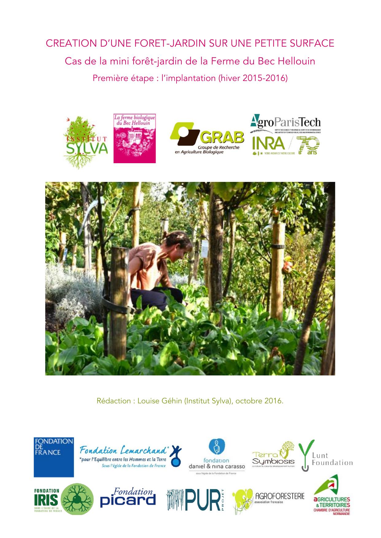 jardin forêt ferme Hellouin