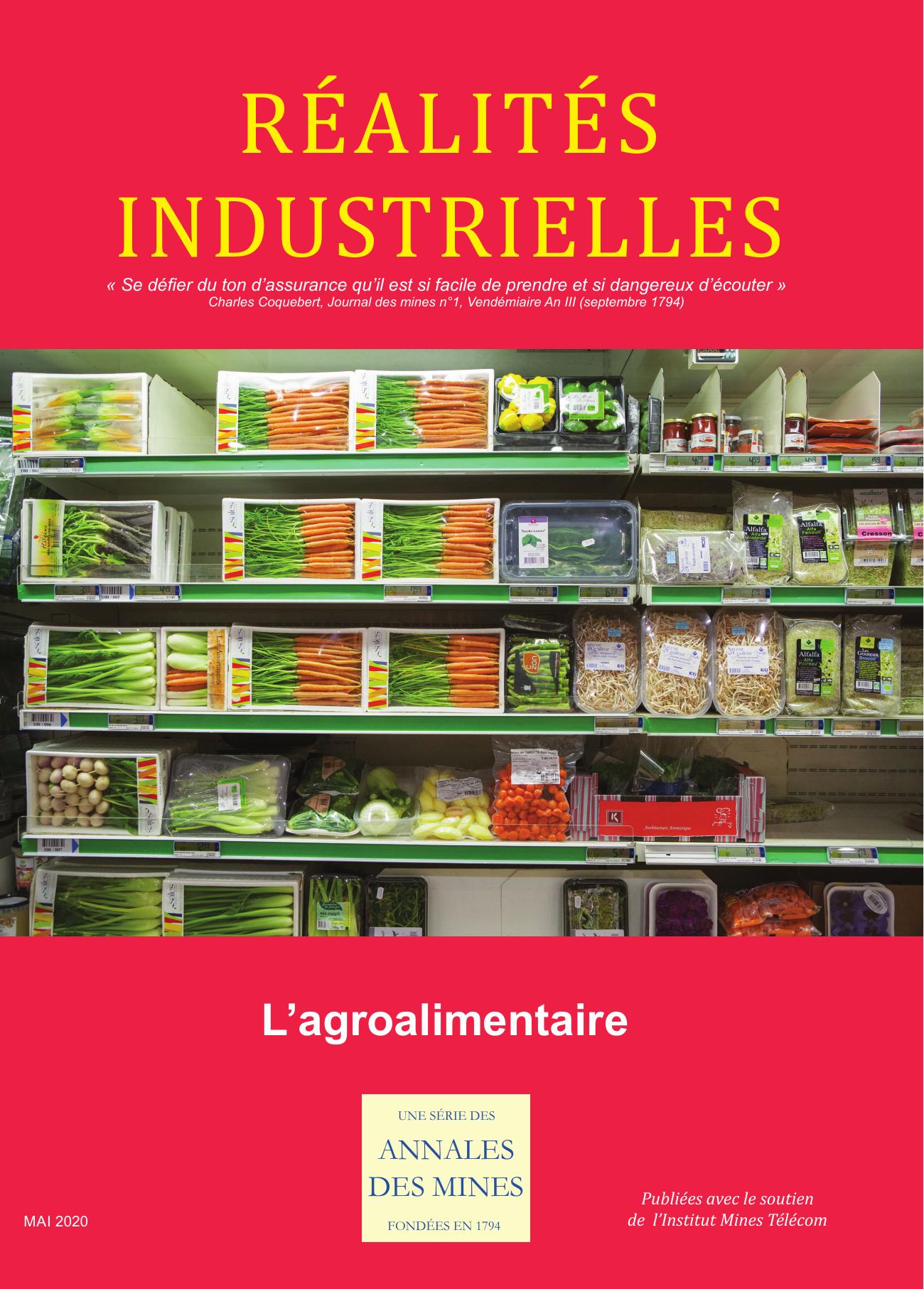 Réalités industrielles - Mai 2020 - L'agroalimentaire