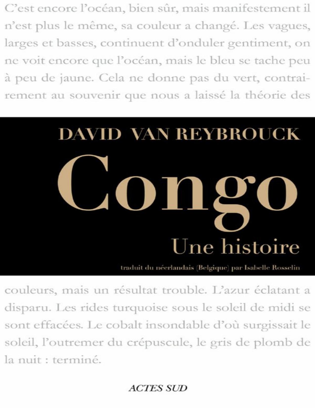Congo, Une Histoire