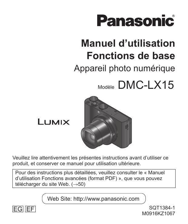 Manuel DMC-LX-15
