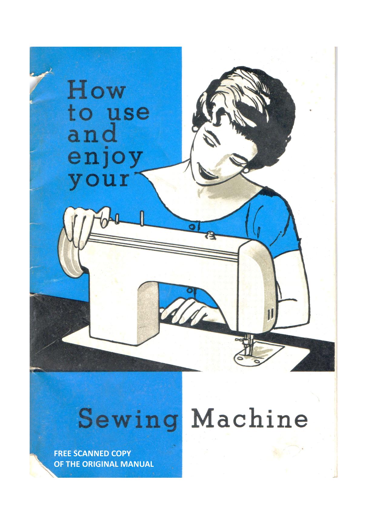 Brother JA 28 Sewing Machine Manual